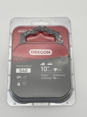 Oregon S40 10'' Chainsaw Chain - Black