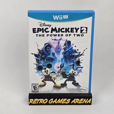 Epic Mickey 2: The Power of Two (Wii U) CIB COMPLETE