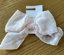 Janie and Jack Pink Hair Bow NEW With Tag