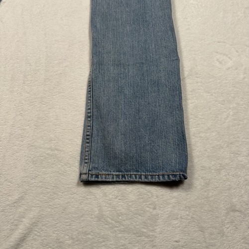 Pantalones de mezclilla Levis 514 para hombre talla 31X32 ajustados de pierna recta azules - Imagen 11 de 18