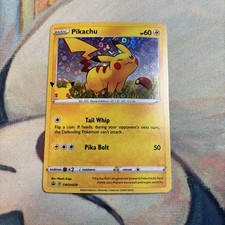 Pokemon TCG General Mills 25th Anniversary Pikachu #SWSH039 Black Star Promo