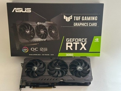 ASUS NVIDIA GeForce RTX 2070 12GB GDDR6 Graphics Card (TUFRTX3060O12GGAMING)