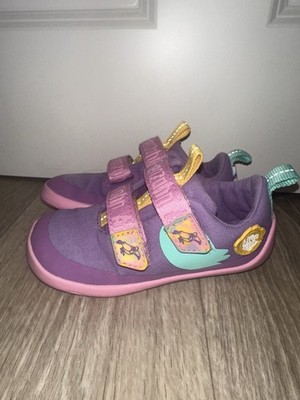 Affenzahn Mädchen Barfuß Sneaker Klettverschluss Low Top EU 26 Lila Rosa
