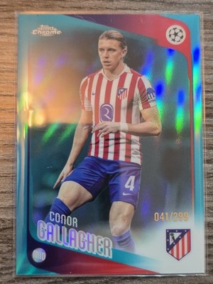 25-26 Topps Chrome #189 Conor Gallagher Teal Refractor #/299