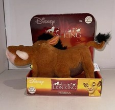 Vintage Disney The Lion King PUMBAA Warthog Toy Plush New In Box - RARE