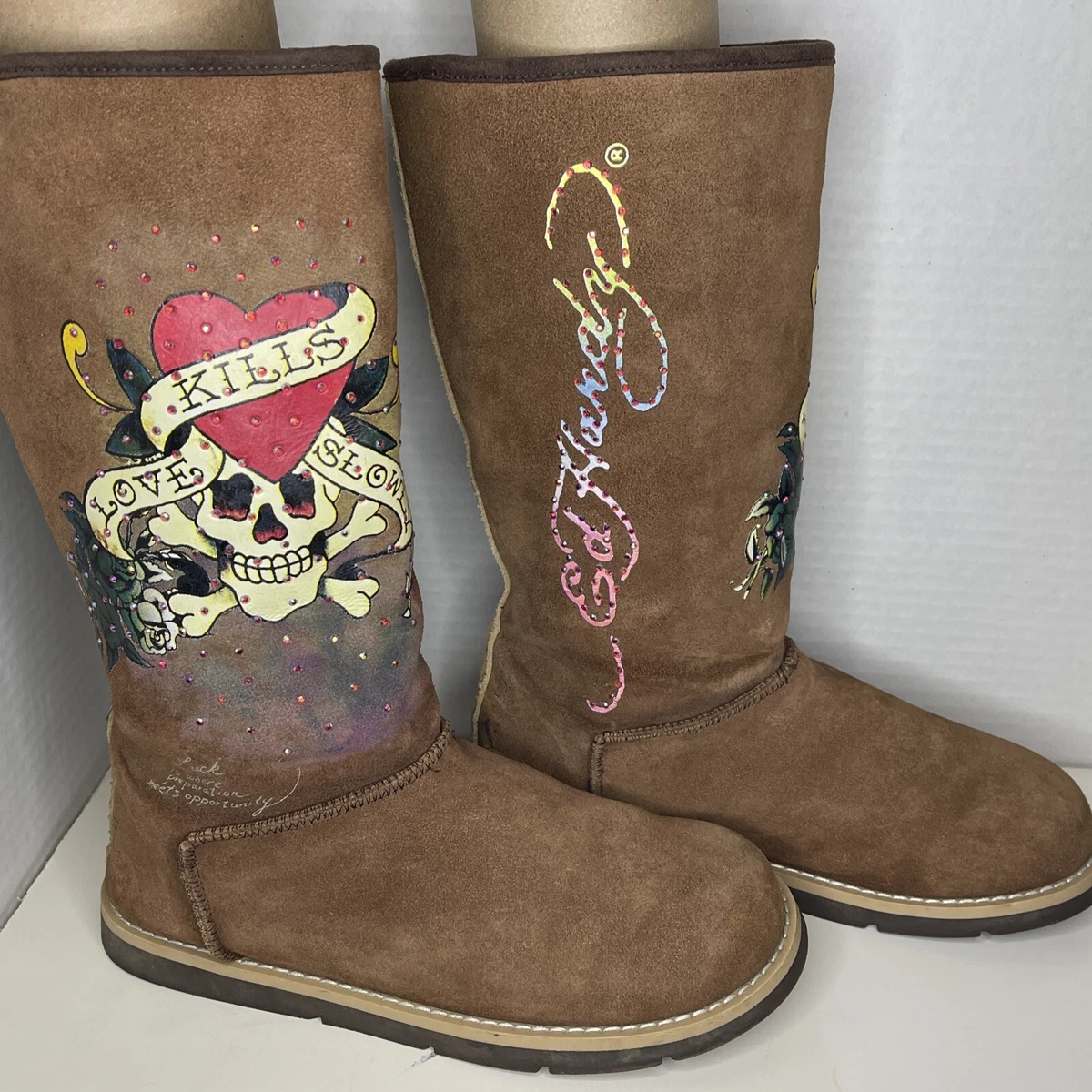 Ed hardy boots love kills deals slowly
