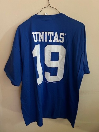 Johnny Unitas #19 t-shirt Gildan XL - Picture 2 of 2