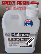 Epoxy Resin ULTRA CLEAR PRO 750gm kit. FAST CURING 2:1 Art, River, FREE FREIGHT