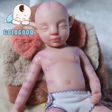 18" Avatar Reborn Baby Doll Realistic, Weighted Body Girl Kid,Full Silicone