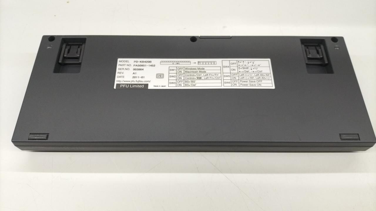 PFU HHKB Happy Hacking Keyboard Professional JP PD-KB420B USB 