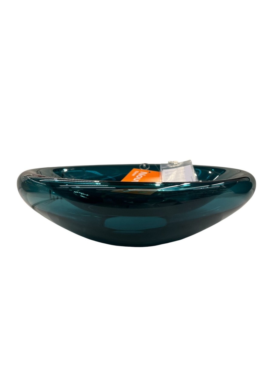 New IKEA STOCKHOLM 2025 Bowl Dark Blue Turquoise 34 cm (13 ½