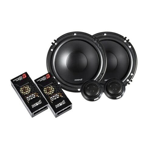 New Cerwin Vega XED650 6.5" Component Car Speakers 6-1/2" Tweeters Crossovers - Afbeelding 1 van 10