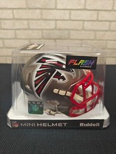 Tyler Allgeier signed flash mini helmet