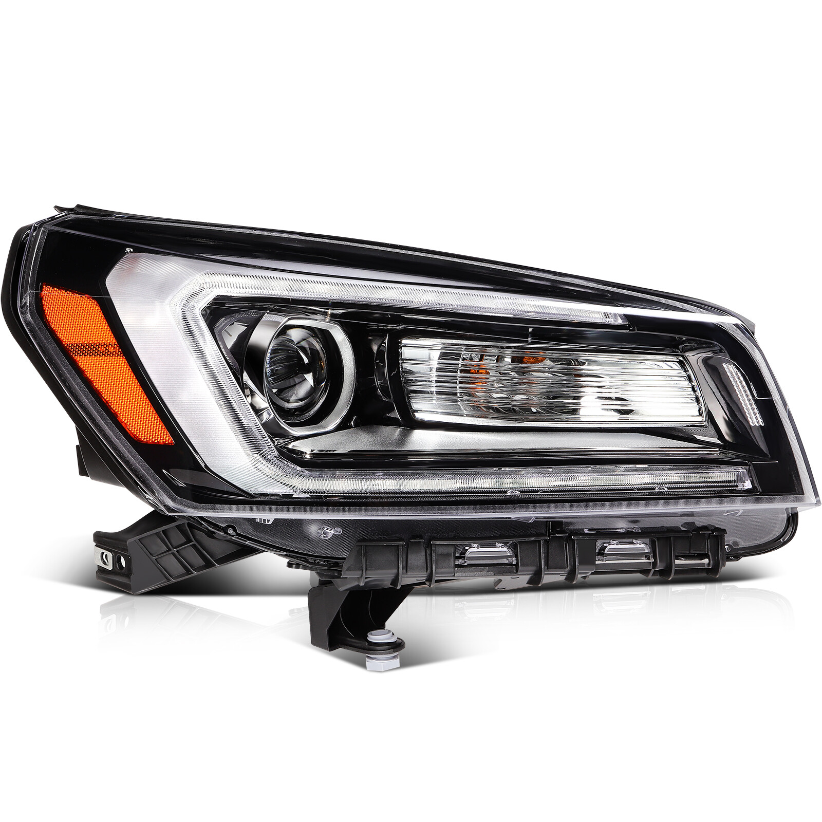 For 2013-2016 GMC Acadia Headlight Assembly w/ LED DRL Right Passenger Side