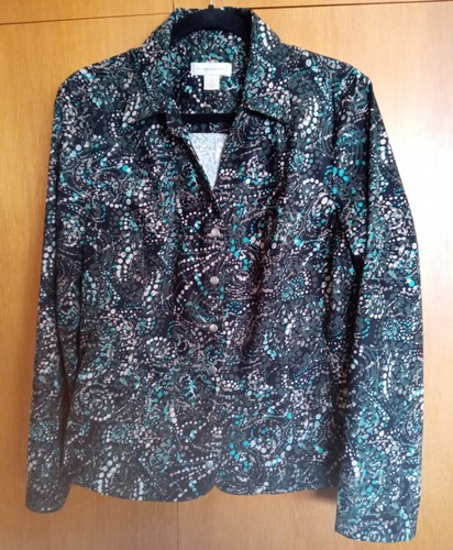 Jupe bleue marine et argentée neuve en sequins Morgan taille 42 (valeur 89