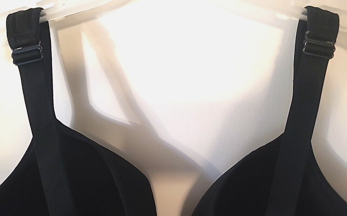 Lane Bryant Cacique Lightly Lined Balconette 48H Underwire Black