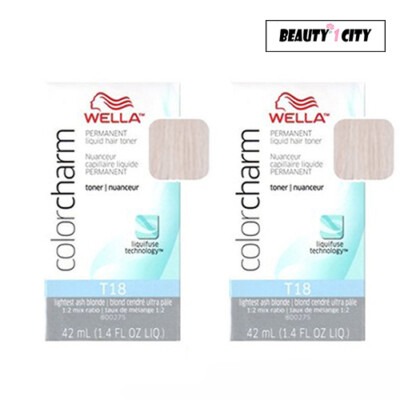 Wella Color Toner 1.42 oz (T10/T11/T14/T15/T18/T27/T28/T35/BP/042/050) - 2 PACKS