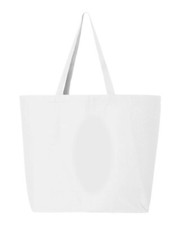 Personalized Tote Custom Text Canvas Shopping Large Shoulder Gift Idea Bag
