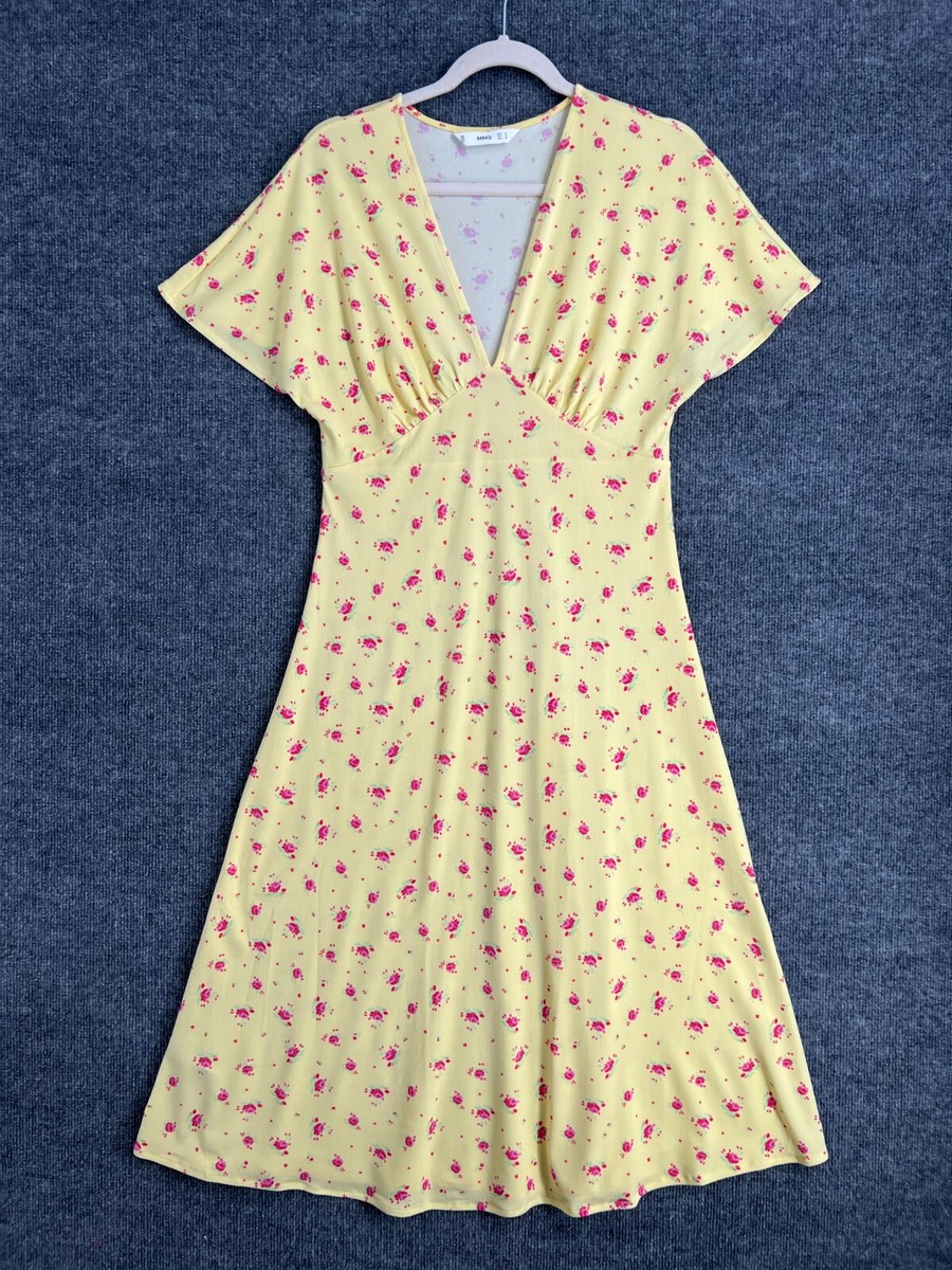 mango knit midi dress Knit midi dress