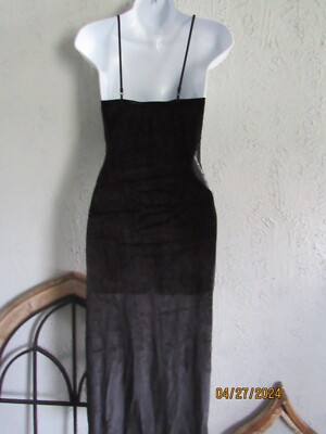 OohNeed nwot sz S black crushed velvet temptress midi dress lace up bust  lace | eBay