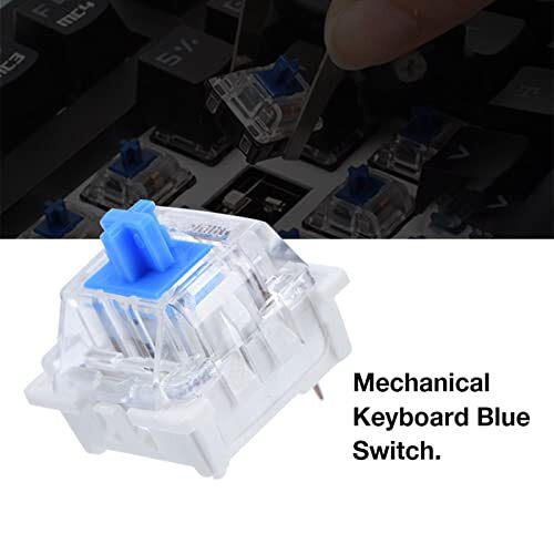 10 Mounted Mechanical Gaming Keyboard with Keymodules and Keyswitches