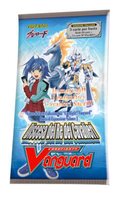 Cardfight!! Vanguard Set 01: Descent of the King of Knights Envelope 5 Cards (IT)