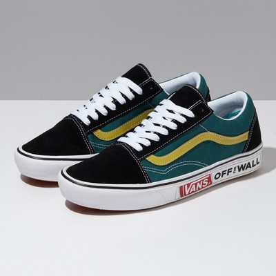 vans old skool comfycush green