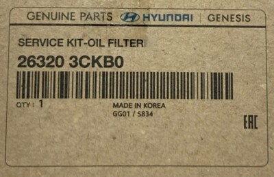 Aazon.co: Genuine OE 26320-3N000 Service Kit - Oil Filter