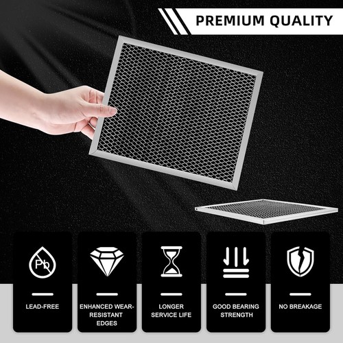 Charcoal Range Hood Filter 10.5"x8.75" for Kitchen Exhaust Fan, Oven Vent Filter - Picture 3 of 6