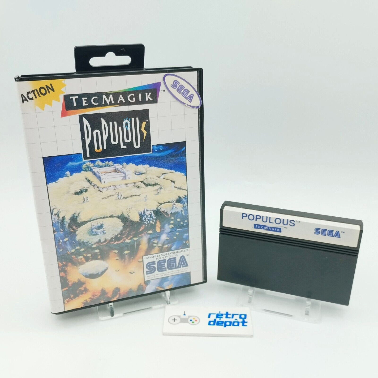 Populous / SEGA Master System / PAL / EUR