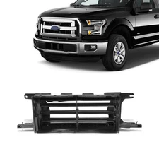 Front Bumper Lower Radiator Grille Airflow Shutter Assembly for 15-17 Ford F-150
