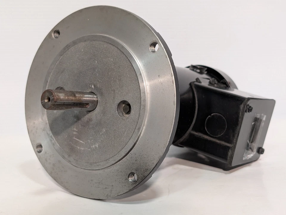 Leeson M1130055.00 DC Permanent Magnet Motor, 1750rpm, CM34D17FC2E, TEFC, 2.7A - Image 4 of 4