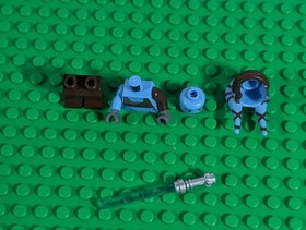 LEGO Aayla Secura Minifigure - 75182 Star Wars Jedi - From Republic Fighter Tank