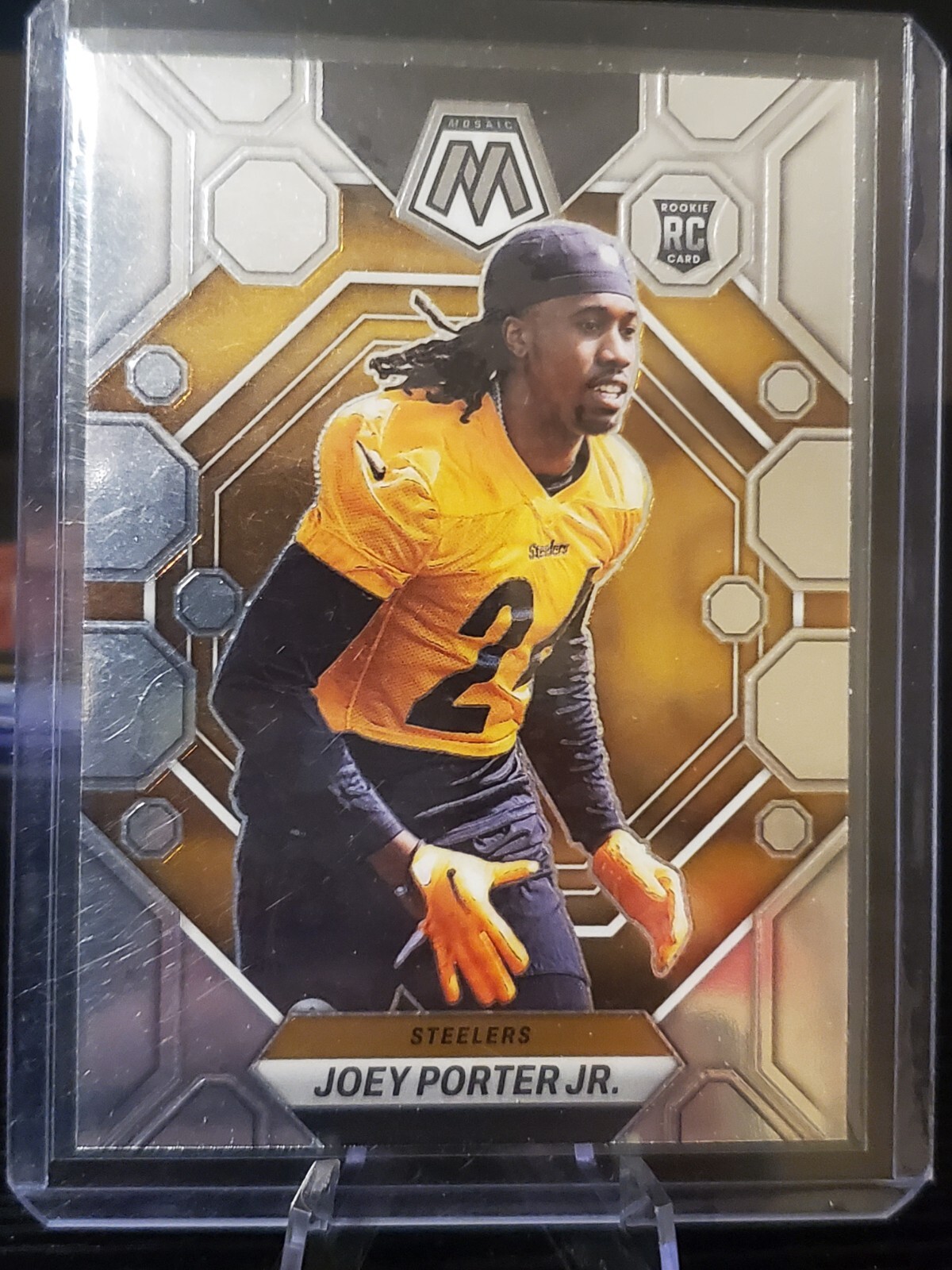 2023 Panini Mosaic #335 Joey Porter Jr. RC
