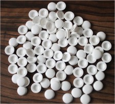 Abdeckkappen für Fensterbankschrauben mit Durchmesser 3,9 mm - RAL 9010 WEIß 