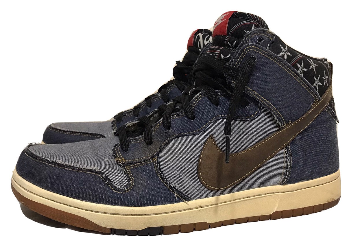 シューズ(男性用) NIKE DUNK HI fragment navy 28.5 Nike Dunk High 