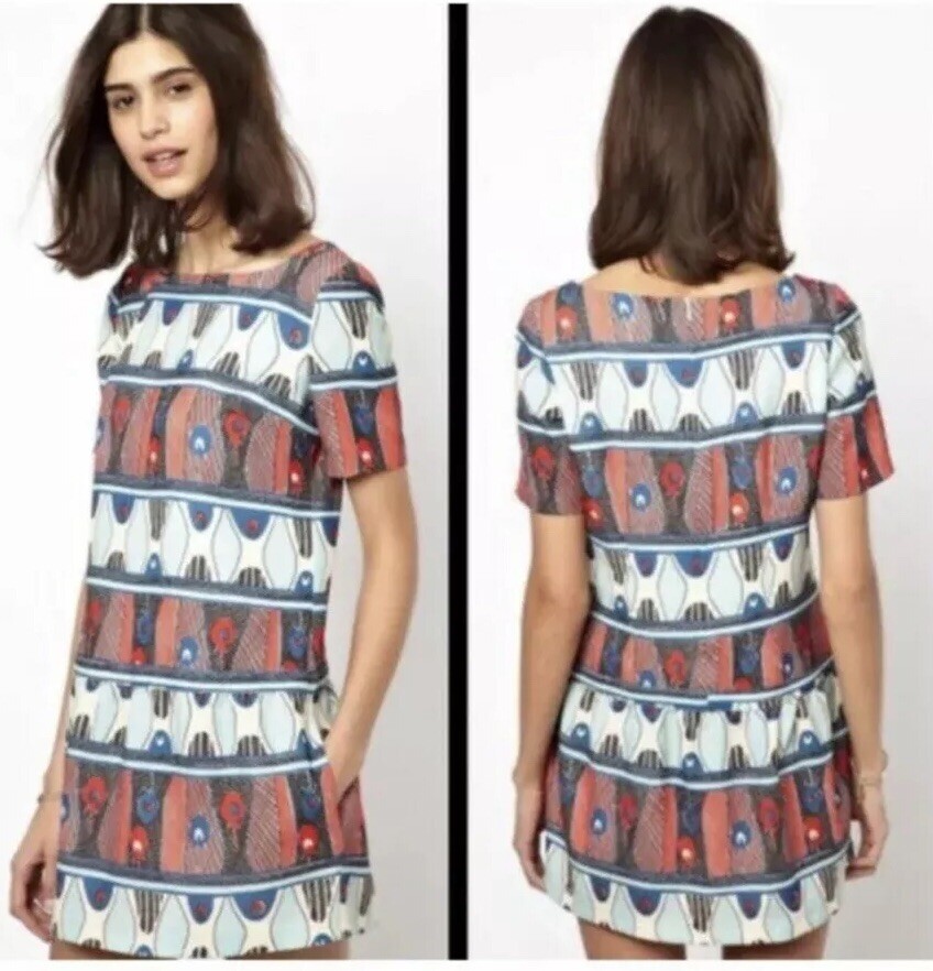 anthro drop waist dress By Anthropologie Sleeveless Drop-Waist Midi Dress