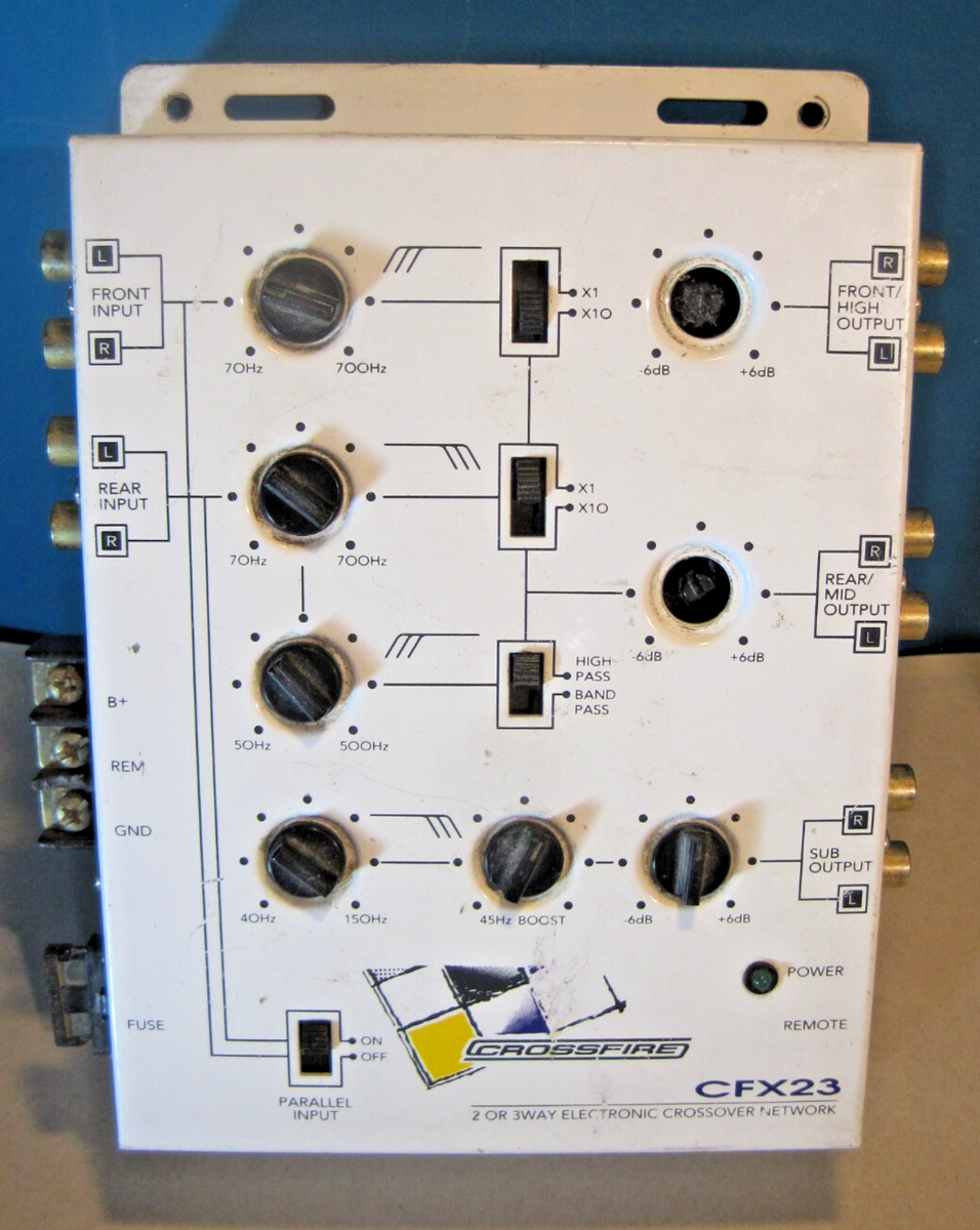 Crossfire CFX23 2 or 3 Way Crossover Network - Sold AS Shown