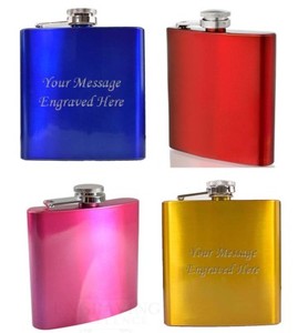 personalised ladies hip flask