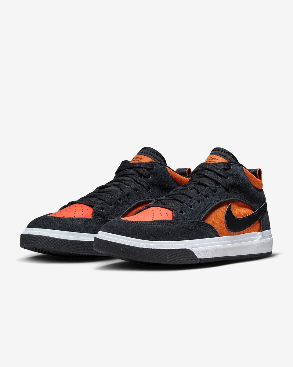 DX4361-002 Nike SB React Leo Black Electro Orange (Men's) | eBay