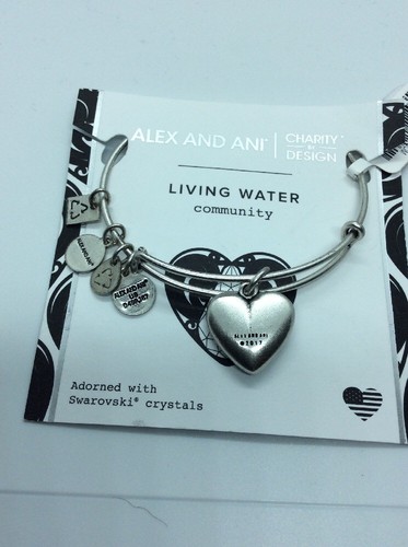 $38 Alex and Ani Living Water II Community Bangle Bracelet JAA8 - Picture 4 of 7