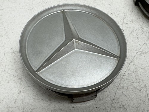 T1115 1984-2002 Mercedes ML320 R350 Wheel Center Hub Caps 75mm Set Of 2 OEM - Picture 2 of 7