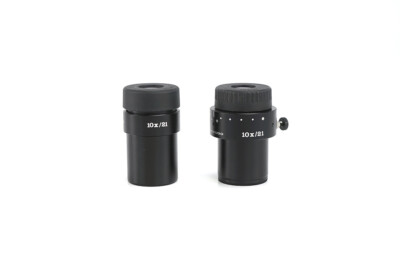 Wild Heerbrugg Leica 10x/21 Eyepiece Eyepiece Set of 2 29mm Diameter