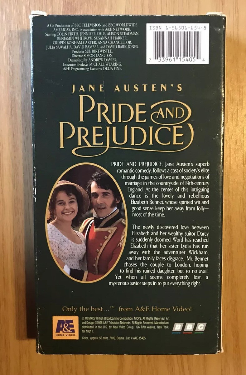Pride And Prejudice VOL. 5 [VHS] DD | eBay