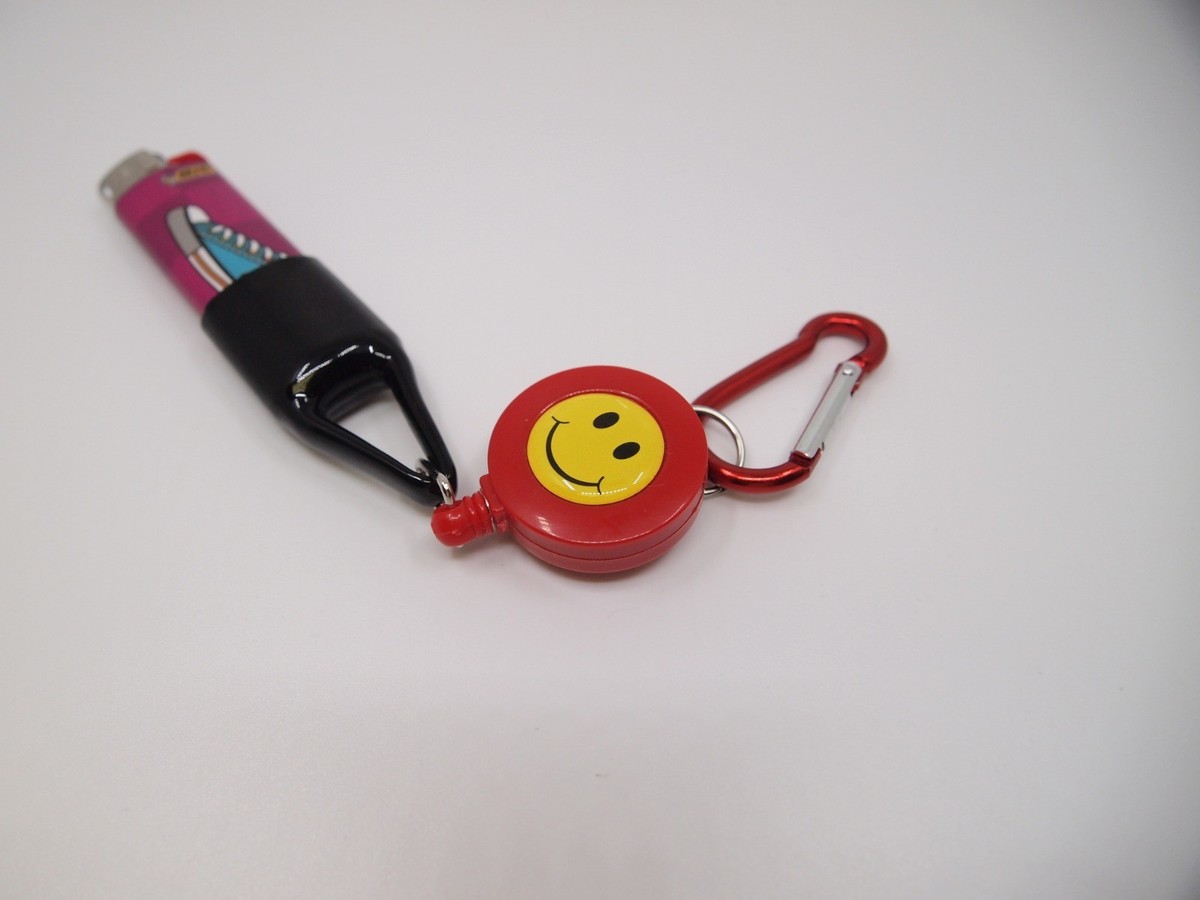 LIGHTER LEASH KEYCHAIN CLIP RETRACTABLE | eBay