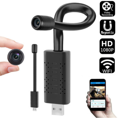 Mini Wifi IP Wireless USB Camera HD 1080P Home Security DVR Motion Recorder =32G