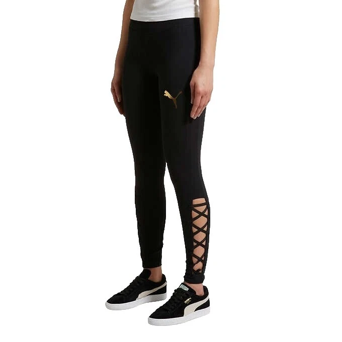 Leggings sólido de encaje para De mujer