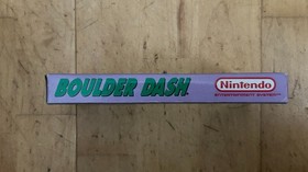 Boulder Dash (NES) Nintendo Entertainment System Game Complete & Boxed