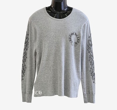 Chrome Hearts Hufeisen Waffel Langarm XL grau 7PKJQ3IV 157431712 [U]