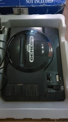 Sega Genesis The Core System Box Plastic Tray And System NO
